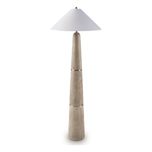 Signature Design by Ashley Gasparleigh Brown Floor Lamp