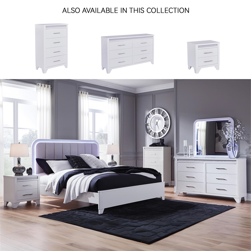 Signature Design by Ashley Stenluxe Bedroom Dresser in White