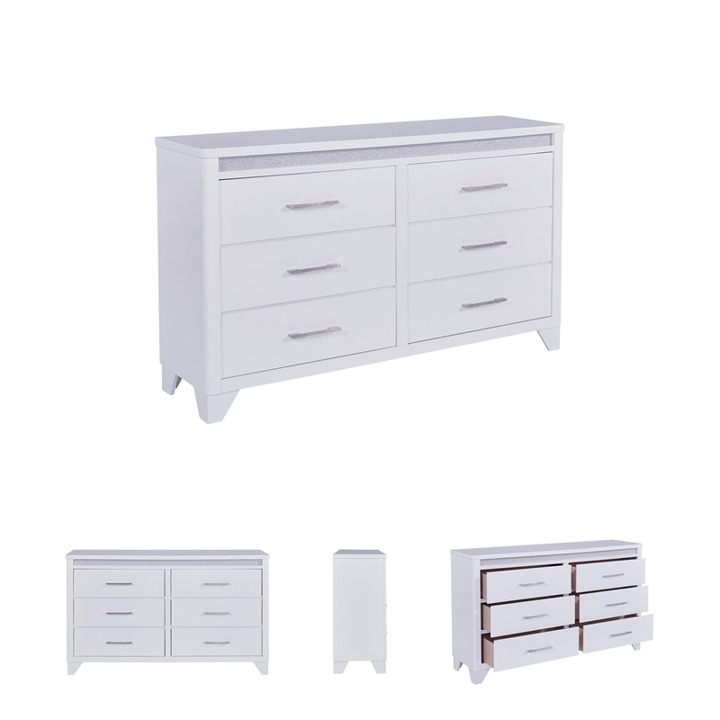 Signature Design by Ashley Stenluxe Bedroom Dresser in White