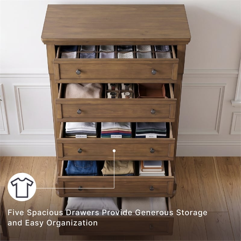 Signature Design by Ashley Glarrison Chest of Drawers in Brown
