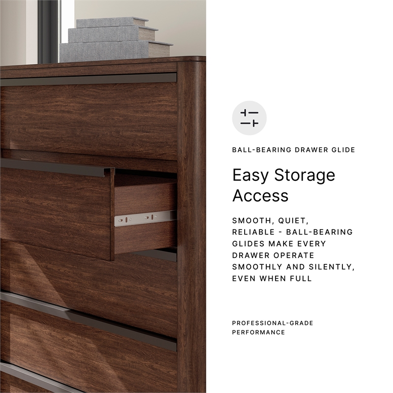 Signature Design by Ashley Kendamor Dark Wood Chest of Drawers