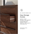 Signature Design by Ashley Kendamor Dark Wood Chest of Drawers