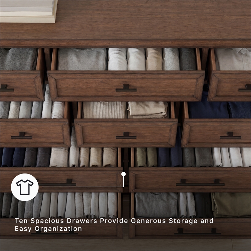 Signature Design by Ashley Taffenbrook Brown Dresser