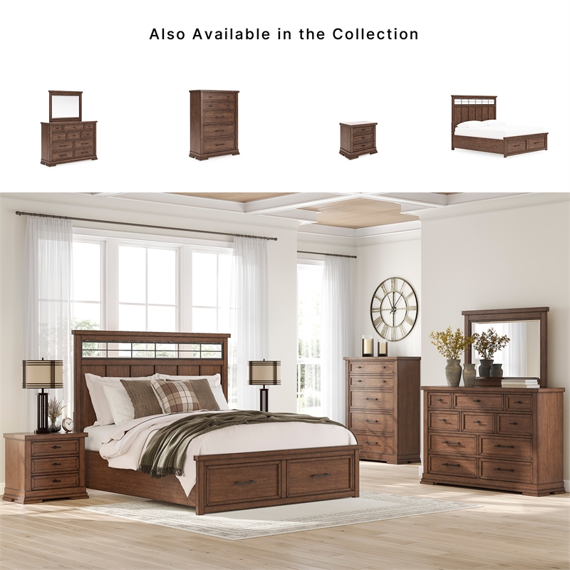 Signature Design by Ashley Taffenbrook Brown Dresser