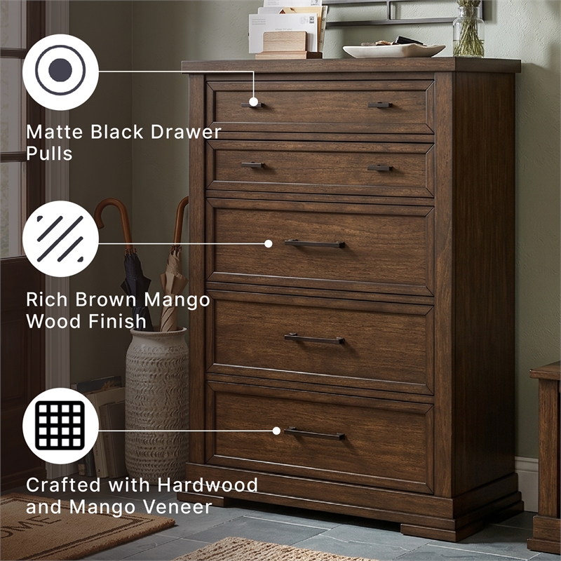 Signature Design by Ashley Taffenbrook Brown Chest of Drawers