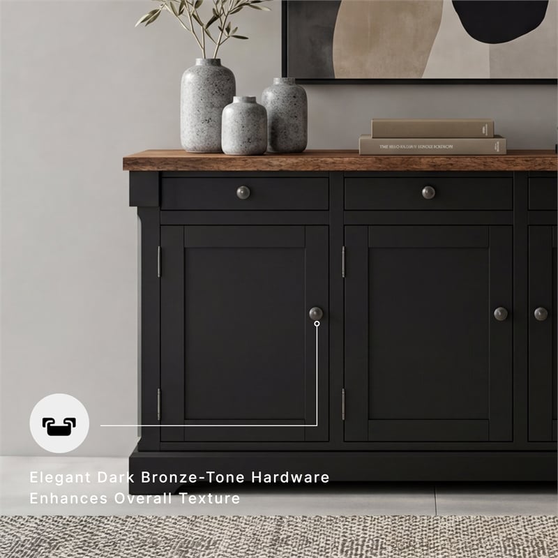 Signature Design by Ashley Wildenauer Black Dining Buffet