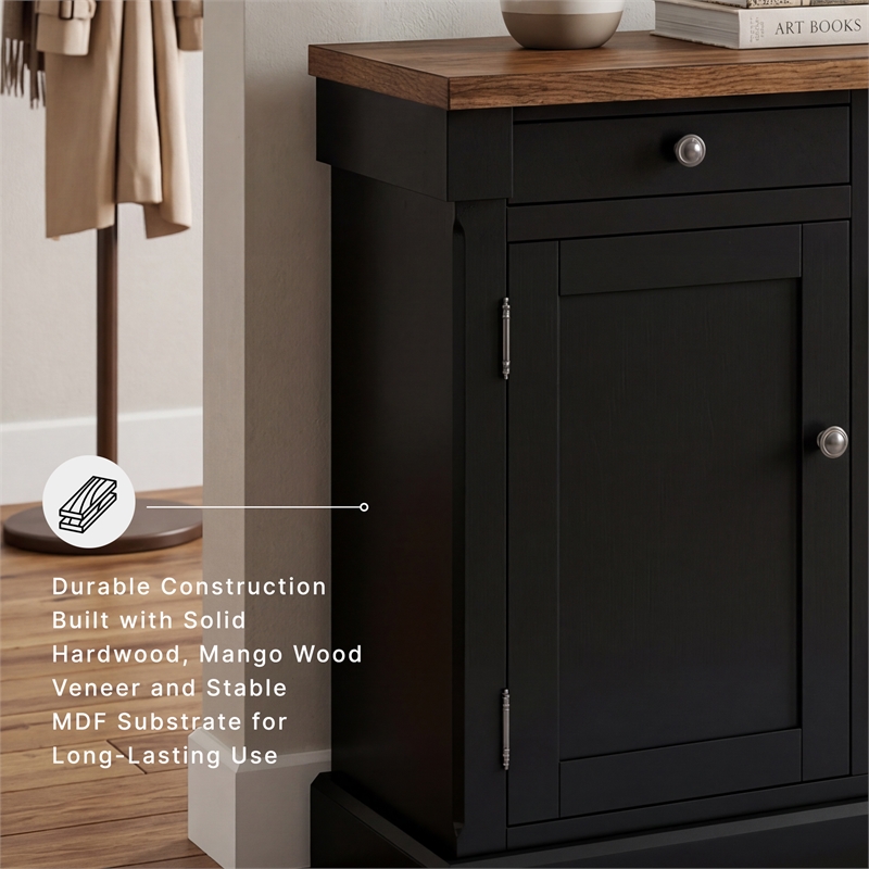 Signature Design by Ashley Wildenauer Black Dining Buffet