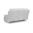 Signature Design by Ashley Higgesbee White Power Reclining Sofa