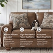 Signature Design by Ashley Shadsburne Brown Loveseat