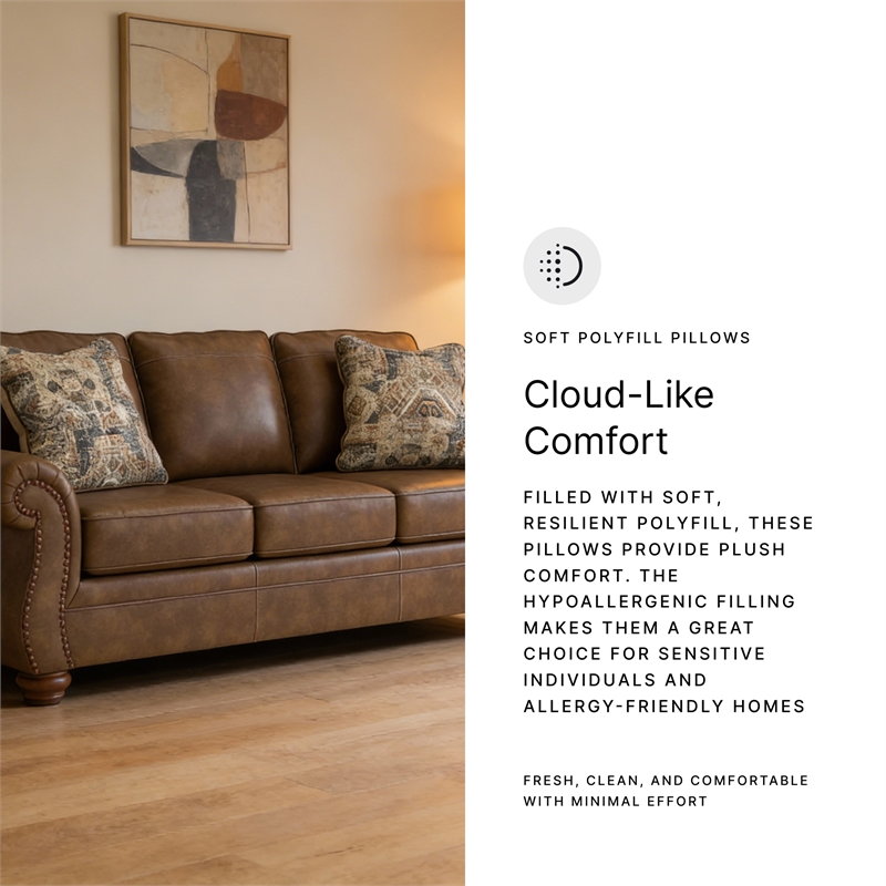 Signature Design by Ashley Shadsburne Brown Queen Sofa Sleeper