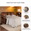 Signature Design by Ashley Shadsburne Brown Queen Sofa Sleeper
