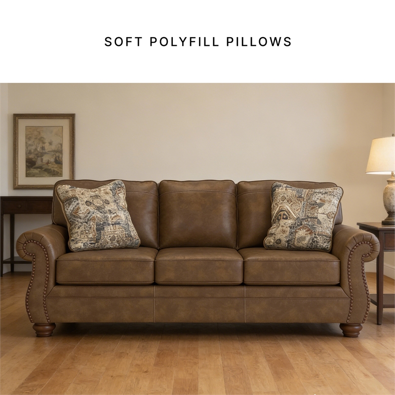 Signature Design by Ashley Shadsburne Brown Queen Sofa Sleeper