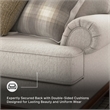Signature Design by Ashley Stoughton Beige Oversized Chair