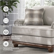 Signature Design by Ashley Stoughton Beige Oversized Chair