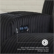 Signature Design by Ashley Broad Cove Black Power Recliner