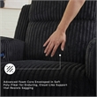 Signature Design by Ashley Broad Cove Black Power Recliner