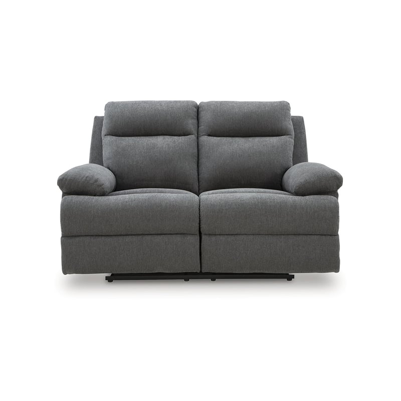 Signature Design by Ashley Yarrow Lane Gray Reclining Loveseat