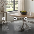 Signature Design by Ashley Westlinport White Dining Butterfly Extension Table