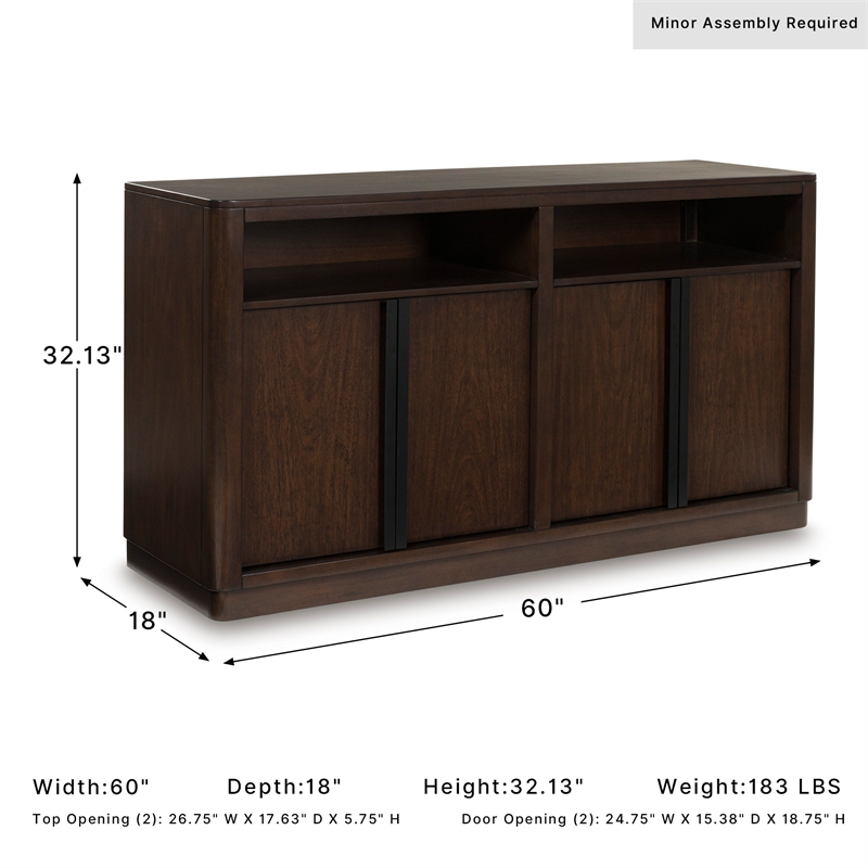 Signature Design by Ashley Kendamor Brown Dining Server