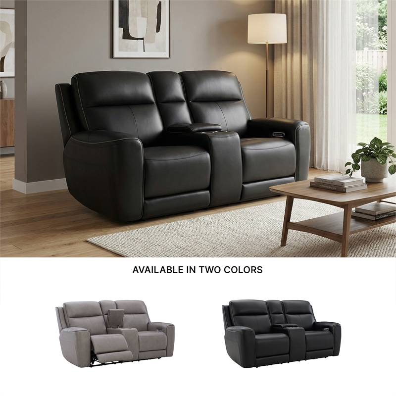 Signature Design by Ashley 5Z-Dreamlight Black Power Reclining Loveseat