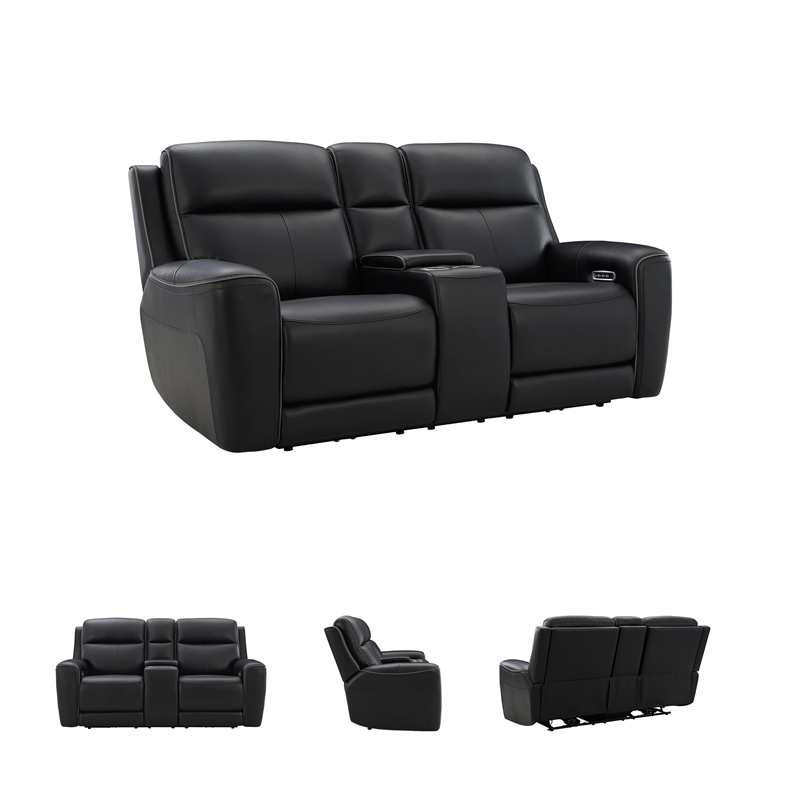 Signature Design by Ashley 5Z-Dreamlight Black Power Reclining Loveseat