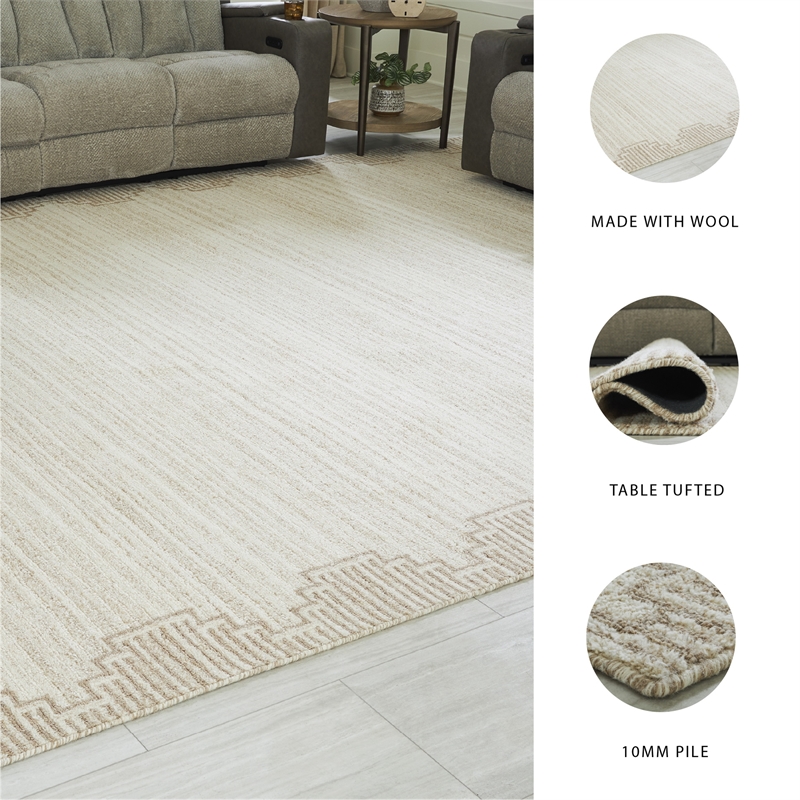 Signature Design by Ashley Emorymore Beige Large Rug