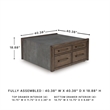 Signature Design by Ashley Kallenny Brown Coffee Table