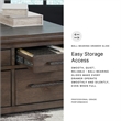 Signature Design by Ashley Kallenny Brown Coffee Table