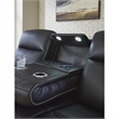 Signature Design by Ashley 5Z-Dreamlight Black Power Reclining Sofa