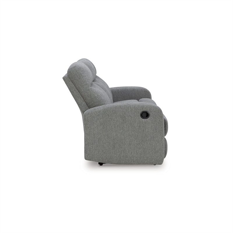 Signature Design by Ashley Carrigan Lane Gray Reclining Sofa