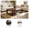 Signature Design by Ashley Avenza Brown Rectangular Cocktail Table