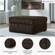 Signature Design by Ashley Midnight-Madness Brown Oversized Accent Ottoman