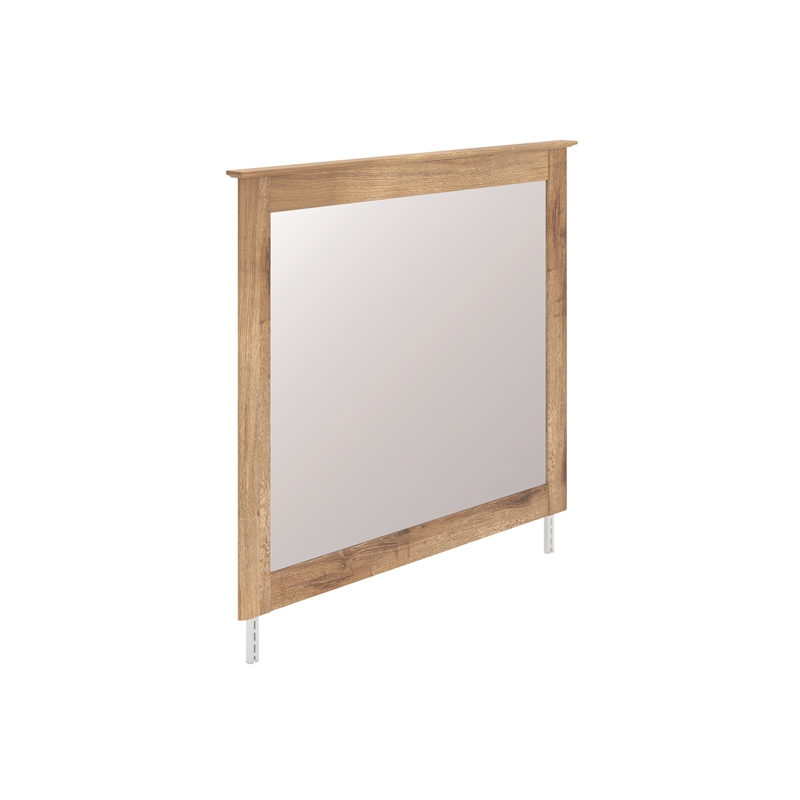 Signature Design by Ashley Allihauser Light Brown Bedroom Mirror
