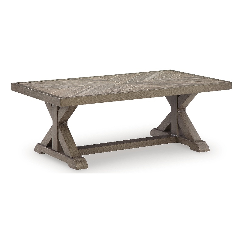 Signature Design by Ashley Caribou Crystal Outdoor Coffee Table