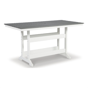 Signature Design by Ashley Pinnacle Velvet Outdoor Counter Height Dining Table