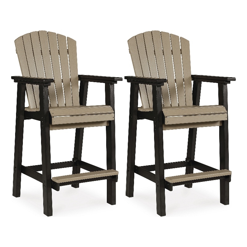 Signature Design by Ashley Copal Grotto Barstool (Set of 2)