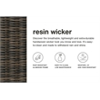 Signature Design by Ashley Indigo Narrows Outdoor Bench with Cushion