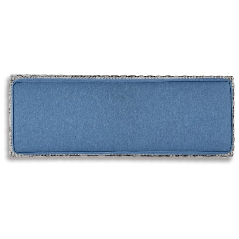 Signature Design by Ashley Indigo Narrows Outdoor Bench with Cushion