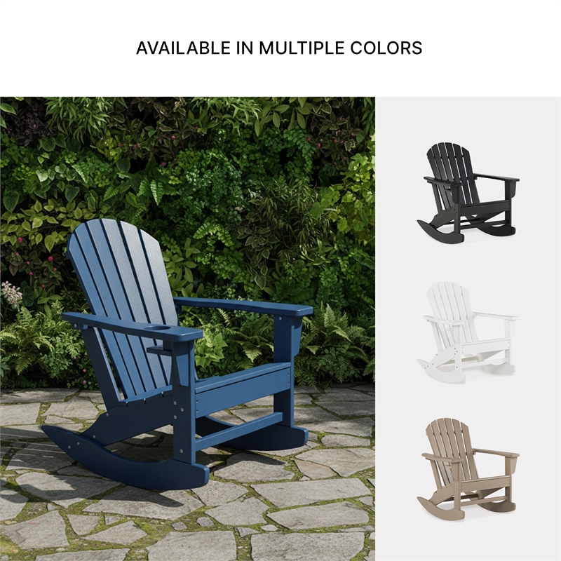 Signature Design by Ashley Atoll Calyx Outdoor Rocking Chair