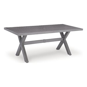 Signature Design by Ashley Gale Limestone Outdoor Dining Table
