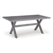 Signature Design by Ashley Gale Limestone Outdoor Dining Table