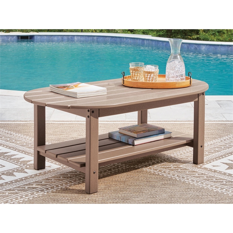 Signature Design by Ashley Larkspur Ravine Outdoor Coffee Table