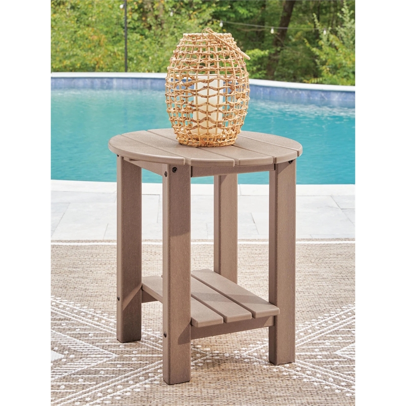 Signature Design by Ashley Larkspur Ravine Outdoor End Table