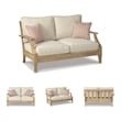 Signature Design by Ashley Filament Lattice Loveseat with Cushion
