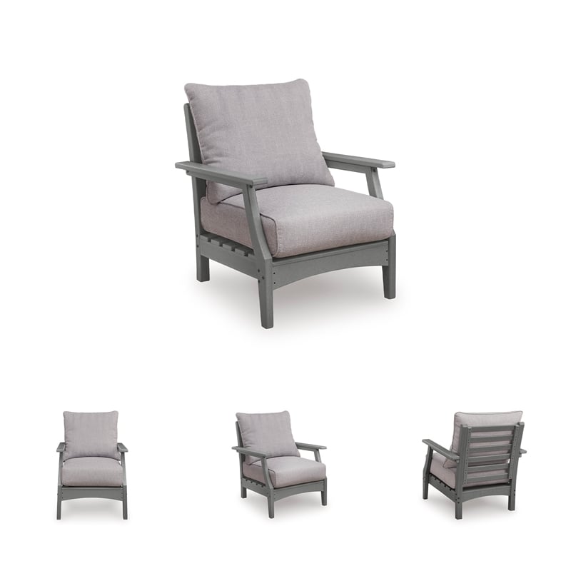 Signature Design by Ashley Birch Creek Outdoor Lounge Chair with Cushion