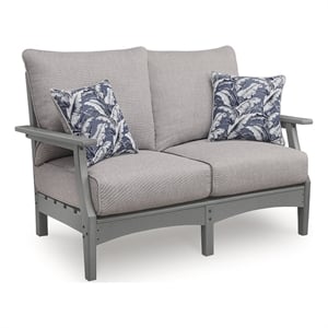 Signature Design by Ashley Birch Creek Outdoor Loveseat with Cushion