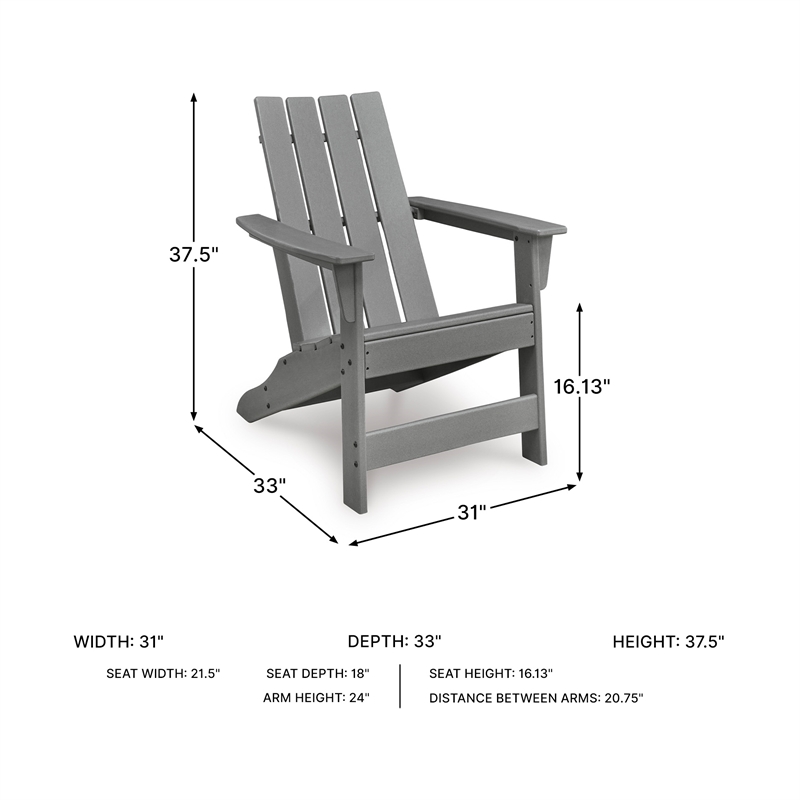 Signature Design by Ashley Birch Creek Adirondack Chair