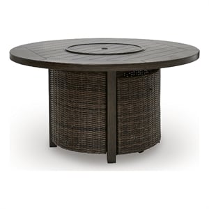 Signature Design by Ashley Pinecone Vale Outdoor Fire Pit Table