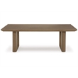 Signature Design by Ashley Pampas Thistle Outdoor Coffee Table