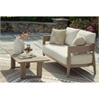 Signature Design by Ashley Pampas Thistle Outdoor Coffee Table